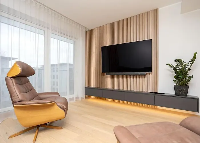 Newly Furnished In Tallinn With Free Parking In The Underground Garage